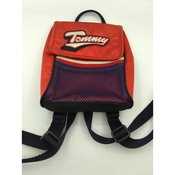 Vintage 90s HTF Tommy Hilfiger Mini Backpack - Picture 12 of 12
